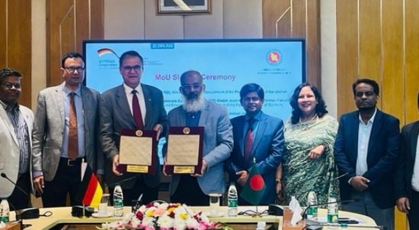 Germany to provide 22.17m Euro to Bangladesh, MoUs signed
